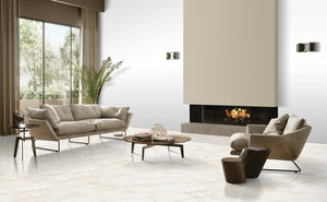 TW Cloudy Choco 24" x 48" Polished Porcelain Tile