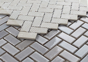 Elysium Tiles Tango Grey 9.5" x 11" Mosaic Tile