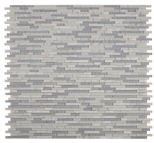 Load image into Gallery viewer, Elysium Tiles Linear Grey Label 11.75&quot; x 11.75&quot; Mosaic Tile
