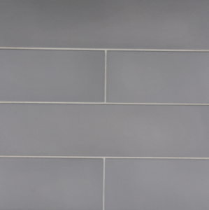 Total Home Distributors Stromboli Collection Simply Grey 3.5" x 14.5" Subway Tile