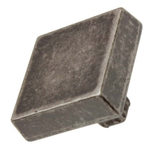 Load image into Gallery viewer, 28.5 mm (1.125&quot;) Oil Rubbed Bronze Modern Square Cabinet Knob
