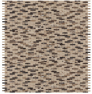 Elysium Tiles Cappuccino 11.75" x 12" Mosaic Tile