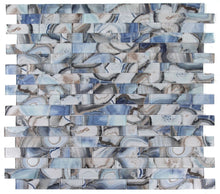 Load image into Gallery viewer, Elysium Tiles Casale Shell Blue 11.75&quot; x 11.75&quot; Mosaic Tile
