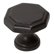 Load image into Gallery viewer, 28.5 mm (1.125&quot;) Oil Rubbed Bronze Classic Octagon Cabinet Knob

