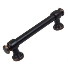 Load image into Gallery viewer, 95mm (3.75&quot;) Center to Center Oil Rubbed Bronze Classic Euro Bar Pull Cabinet Hardware Handle
