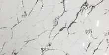 Load image into Gallery viewer, Elite Stone Calacatas Vega Polished 108&quot; x 24&quot; Prefabricated Quartz Slab
