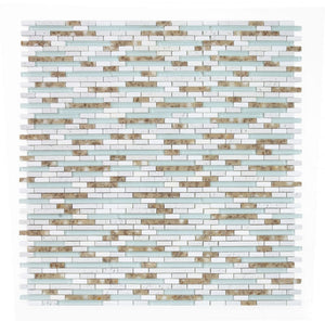 Elysium Tiles Pelasgus Light 11.75" x 12" Mosaic Tile