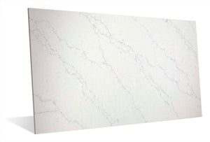 Vadara Quartz Naurelle Grey Polished 126" x 63" Quartz Slab