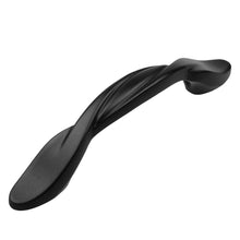 Load image into Gallery viewer, 76mm (3&quot;) Matte Black Classic Twisted Pull Cabinet Hardware Handle
