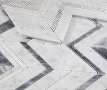 Load image into Gallery viewer, Elysium Tiles Chevron Ravenna Lava 11.75&quot; x 12&quot; Mosaic Tile
