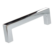 Load image into Gallery viewer, 95mm (3.75&quot;) Center to Center Satin Gold Solid Square Bar Pull Cabinet Hardware Handle
