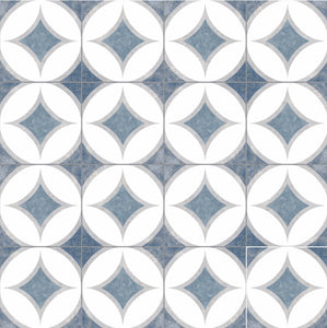 GT Retro Neuve Collection Ocean Star 7.875" x 7.875" Ceramic Tile (8.17 ft² Per Box)