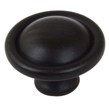Load image into Gallery viewer, 28.5 mm (1.125&quot;) Oil Rubbed Bronze Round Ring Cabinet Knob
