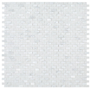 Elysium Tiles Icy Brick 11.75" x 11.75" Mosaic Tile