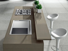 Load image into Gallery viewer, Silestone by Cosentino Basiq Series Noka 120&quot; x 55&quot; Quartz Slab
