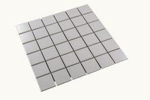 Load image into Gallery viewer, Total Home Distributors Porcelain Mosaics Collection Matte Grey Square 12&quot; x 12&quot; Mosaic Tile

