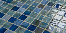 Load image into Gallery viewer, Elysium Tiles Vanguard Forest Blue 12.25&quot; x 18.5&quot; Mosaic Tile
