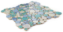 Load image into Gallery viewer, Elysium Tiles Sea Pebble 11.5&quot; x 11.5&quot; Mosaic Tile
