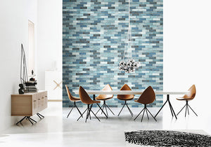 GT Westminster Collection Blue Jubilee 11.75" x 12" Mosaic Tile