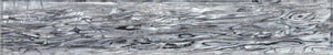 Elysium Tiles Aura Shell Silver 4" x 24" Mosaic Tile