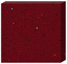 Load image into Gallery viewer, Qortstone Assorted Series Red Glitter 118&quot; x 55&quot; Quartz Slab
