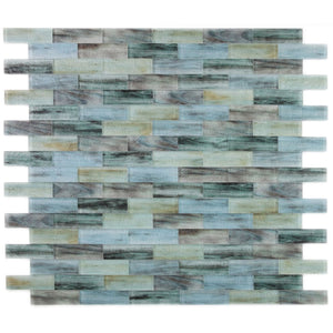 Elysium Tiles Art Wood Lake 11.75" x 11.75" Mosaic Tile