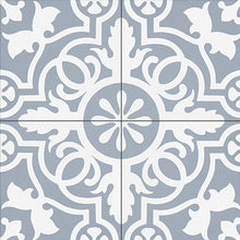 Load image into Gallery viewer, GT Amalfi Coast Collection Teal Doily 7.875&quot; x 7.875&quot; Porcelain Tile (10.76 ft² Per Box)
