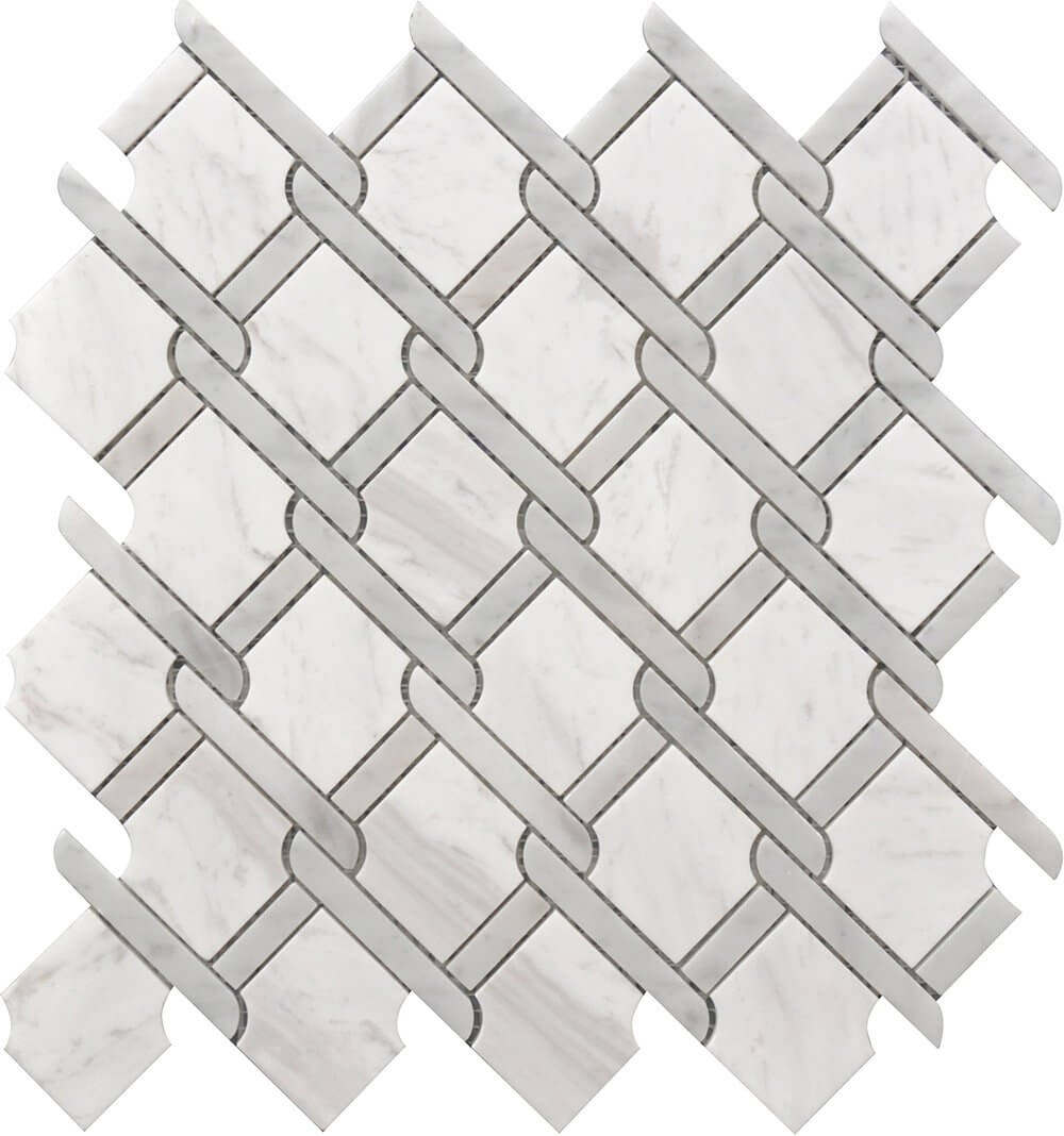 Roca Tiles Rockart Collection Gray Medallion 12