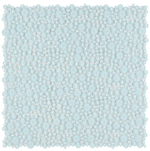 Load image into Gallery viewer, Elysium Tiles Lady Turquoise 10.75&quot; x 10.75&quot; Mosaic Tile
