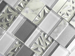 TZ Global PGMS131 12" x 12" Mosaic Tile