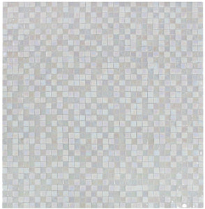 Elysium Tiles Laguna Snow Square 11.75" x 11.75" Mosaic Tile