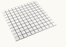 Load image into Gallery viewer, Total Home Distributors Porcelain Glazed Mosaics Collection Matte White Square 12&quot; x 12&quot; Mosaic Tile

