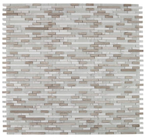 Elysium Tiles Linear Loft 11.75" x 11.75" Mosaic Tile