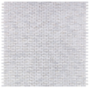 Elysium Tiles Diana Linear Carrara 11.75" x 12" Mosaic Tile