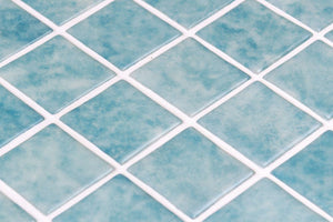 Elysium Tiles Vanguard Penta Ios Blue 12.25" x 12.25" Mosaic Tile