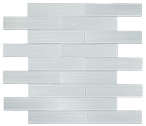 Elysium Tiles Lucy Grey Goose 4" x 16" Subway Tile