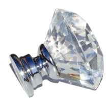 Load image into Gallery viewer, 28.5 mm (1.125&quot;) Diamond Crystal Cabinet Knob
