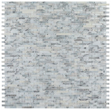 Load image into Gallery viewer, Elysium Tiles Linear Shell Grey 11.75&quot; x 12&quot; Mosaic Tile
