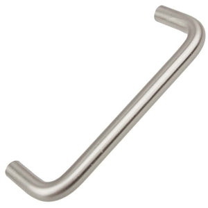 95mm (3.75") Center to Center Stainless Steel Solid Wire Pull Cabinet Hardware Handle