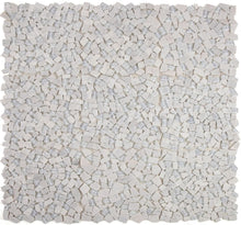 Load image into Gallery viewer, Elysium Tiles Pebble Carrara 12&quot; x 12&quot; Mosaic Tile
