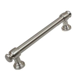 127mm (5") Center to Center Satin Nickel Classic Euro Bar Pull Cabinet Hardware Handle