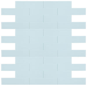 Elysium Tiles Lucy Turquoise Glossy 4" x 16" Subway Tile
