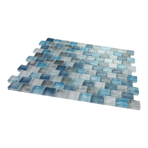 Elysium Tiles Art Ocean Square 11.5" x 11.5" Mosaic Tile