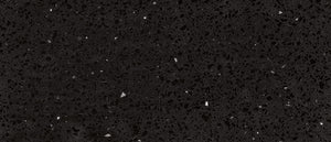 MSI Sparkling Black 127" x 64" Quartz Slab