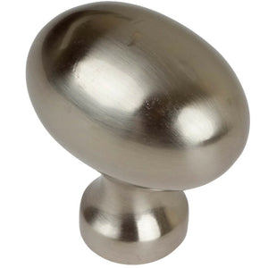 28.5 mm (1.125") Oil Rubbed Bronze Classic Oval Cabinet Knob