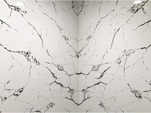 Elite Stone Calacatas Vega Polished 120" x 63" Quartz Slab