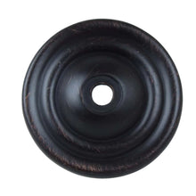 Load image into Gallery viewer, 38mm (1.5&quot;) Oil Rubbed Bronze Round Thin Classic Cabinet Hardware Backplate
