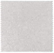 Load image into Gallery viewer, Elysium Tiles Pearl White Hexagon 11.5&quot; x 11.75&quot; Mosaic Tile
