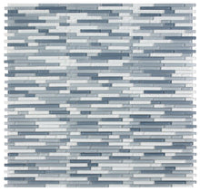 Load image into Gallery viewer, Elysium Tiles Rain Blue 11.75&quot; x 12&quot; Mosaic Tile
