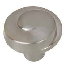 Load image into Gallery viewer, 28.5 mm (1.125&quot;) Satin Nickel Classic Swirl Wave Cabinet Knob
